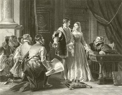 La riluttanza di Lady Jane Grey ad accettare la corona da Charles Robert Leslie