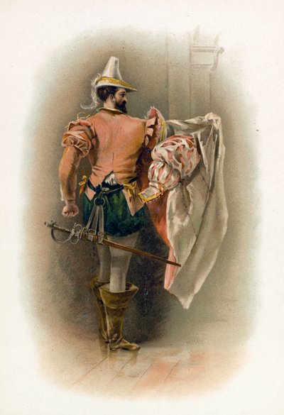 Petruchio da La bisbetica domata da Charles Robert Leslie