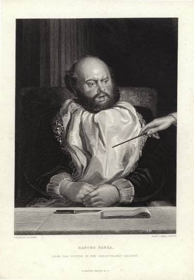 Sancho Panza da Charles Robert Leslie