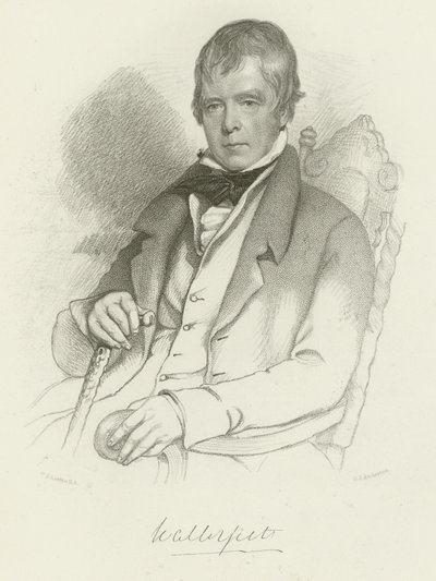 Sir Walter Scott da Charles Robert Leslie