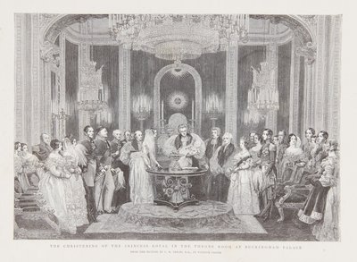Il battesimo di Vittoria, Principessa Reale da Charles Robert Leslie