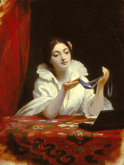 Il miniatura, c.1840 da Charles Robert Leslie