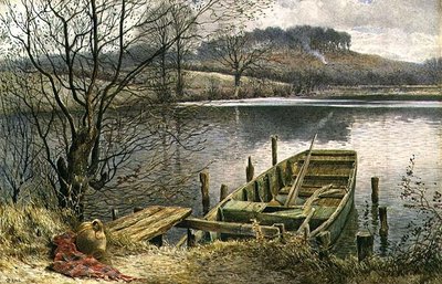Il traghetto sul fiume da Charles Robertson