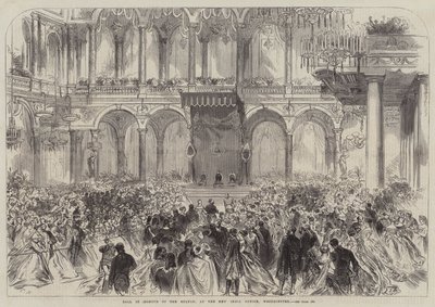Ballo in onore del Sultano, al New India Office, Westminster da Sir John Charles Robinson