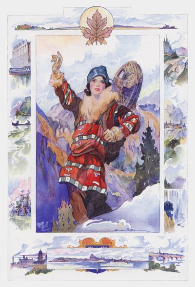 Canada (litografia a colori) da Charles Robinson