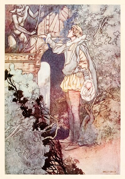 "Exegi Monumentum" in The Songs and Sonnets di William Shakespeare da Charles Robinson
