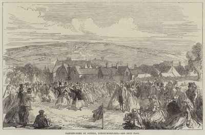 Festa del raccolto a Bywell, Northumberland da Sir John Charles Robinson