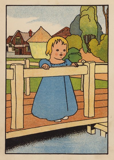 Illustrazione per Babes and Birds (litografia a colori) da Charles Robinson