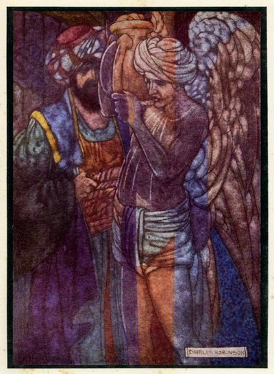 Illustrazione per Il Rubaiyat di Omar Khayyam da Charles Robinson