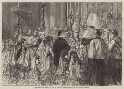 Matrimonio del marchese di Bute con l