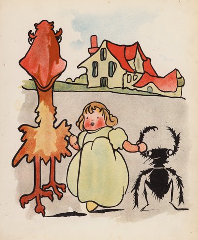 Nonsense: Bambino, uccello e scarabeo a passeggio da Charles Robinson