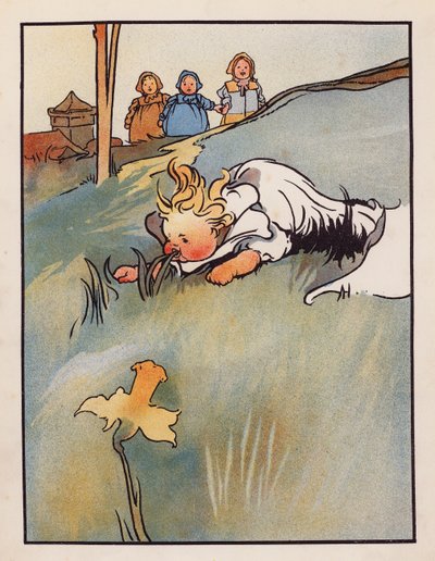 Assurdità: Bambino che mastica erba da Charles Robinson