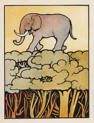 Assurdità: Elefante che attraversa il bosco da Charles Robinson