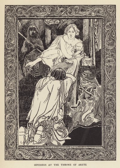 Odisseo al trono di Arete da Sir John Charles Robinson