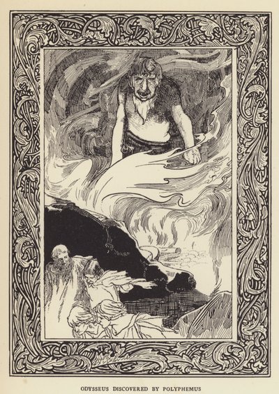 Odisseo scoperto da Polifemo da Sir John Charles Robinson