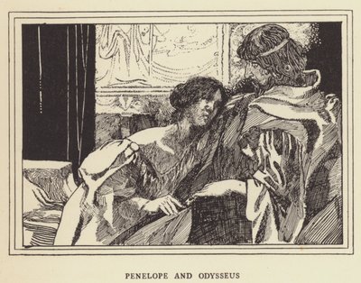 Penelope e Odisseo da Sir John Charles Robinson