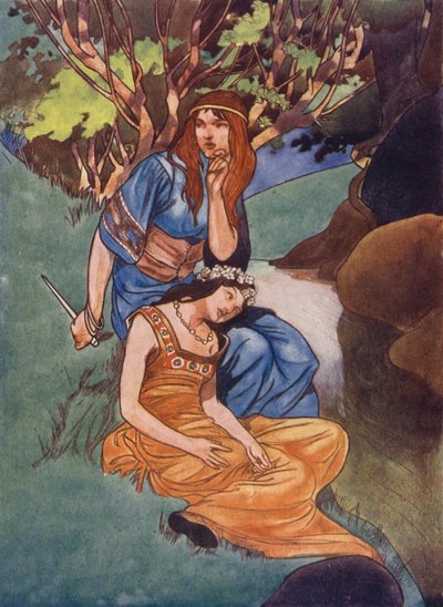 La moglie del principe Boya attirò la giovane ragazza nel bosco da Charles Robinson