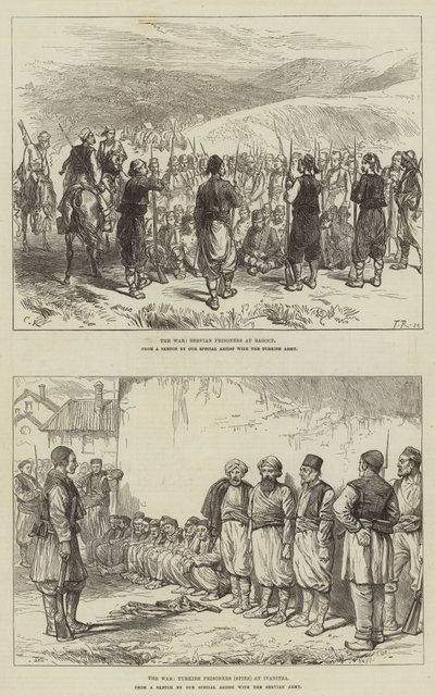 Schizzi della guerra da Sir John Charles Robinson