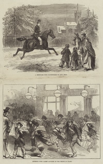 La salute del Principe di Galles da Sir John Charles Robinson