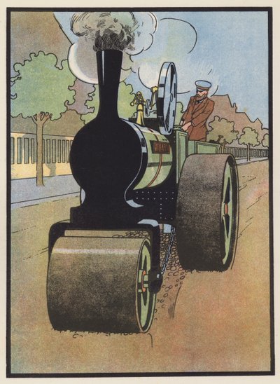 Il rullo compressore al lavoro da Charles Robinson
