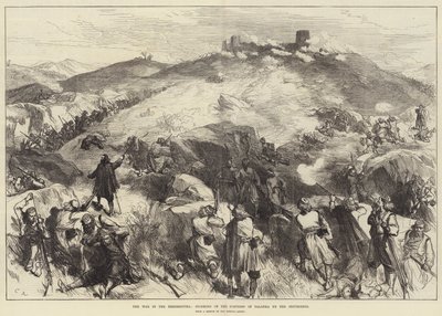 La guerra in Erzegovina, assalto alla fortezza di Palanka da parte degli insorti da Sir John Charles Robinson