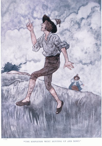 Il sempliciotto andò a caccia su e giù da Charles Robinson