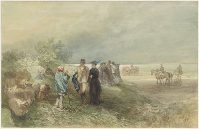Sulla costa dello Zuiderzee da Charles Rochussen