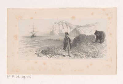 Barone von Münchhausen con orso da Charles Rochussen
