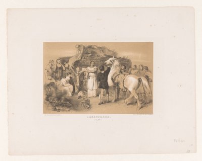 Cremazione di guerrieri uccisi da Charles Rochussen