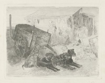 Il carretto dei cani da Charles Rochussen