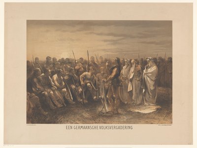 Assemblea popolare germanica da Charles Rochussen