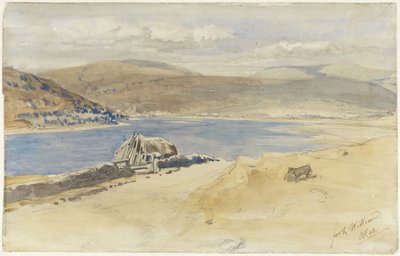 Veduta del Loch Linnhe presso Fort William, Scozia da Charles Rochussen