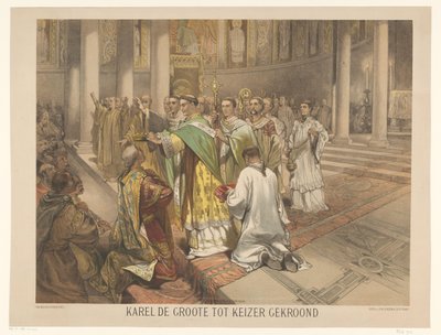 Incoronazione di Carlo Magno da Charles Rochussen
