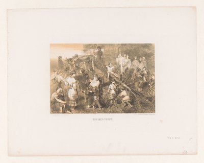 Festa di maggio da Charles Rochussen