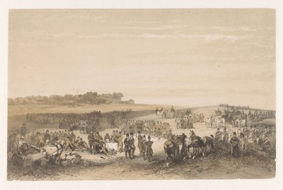 Soldati sulla brughiera da Charles Rochussen