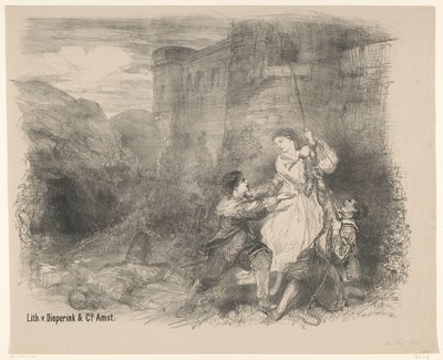 Scena dal balletto Don José da Charles Rochussen