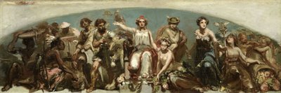 Le Colonie Rendono Omaggio alla Fanciulla Olandese da Charles Rochussen