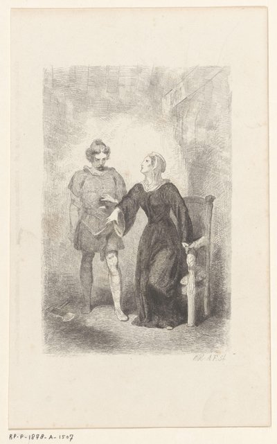 Wilfried con sua madre da Charles Rochussen