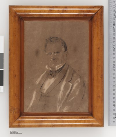 Ritratto di Joseph Raphael, c.1852 da Charles Rodius