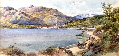Lago di Mergozzo Lago Maggiore vicino a Pallanza da Charles Rowbotham