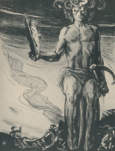 Poster per The Dynasts di Thomas Hardy, 1919 da Charles S Ricketts