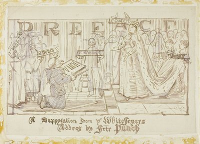 Una deputazione dei Whitefriars da Charles Samuel Keene