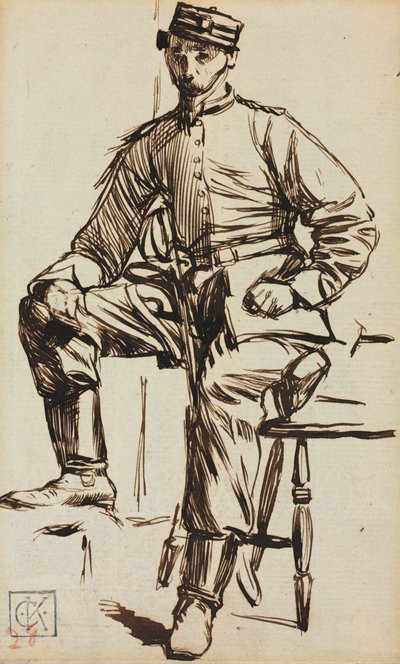 Charles Keene come volontario da Charles Samuel Keene