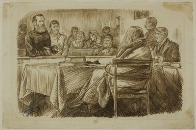 Scena di corte da Charles Samuel Keene
