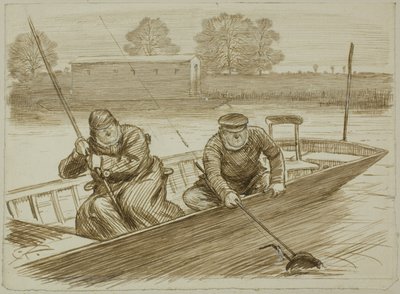 Scena di Pesca da Charles Samuel Keene