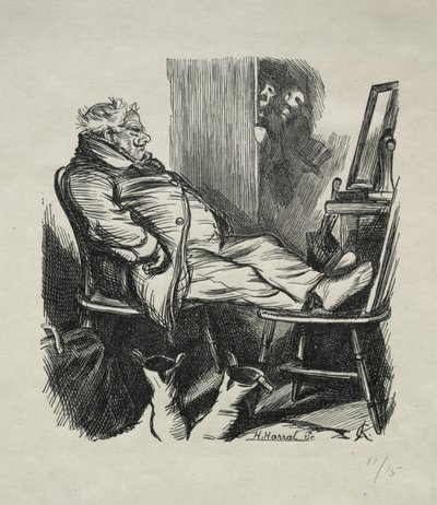 Come ho perso i miei baffi da Charles Samuel Keene