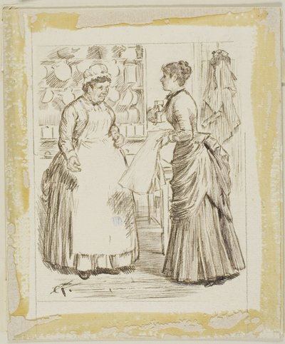 In cucina da Charles Samuel Keene