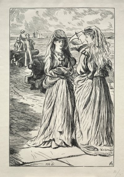 Lady Nelly - la civetta da Charles Samuel Keene