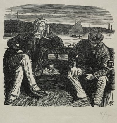 Lady Nelly - la Civetta da Charles Samuel Keene