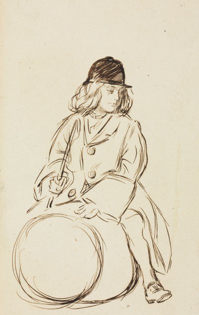 Ritratto di Piccolo Corbauld da Charles Samuel Keene